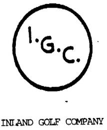 I.G.C. INLAND GOLF COMPANY logo