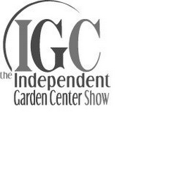 IGC THE INDEPENDENT GARDEN CENTER SHOW logo