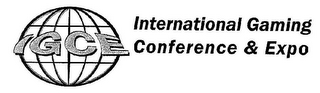 IGCE INTERNATIONAL GAMING CONFERENCE & EXPO logo