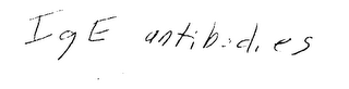 IGE ANTIBODIES logo