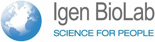 IGEN BIOLAB SCIENCE FOR PEOPLE logo