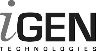IGEN TECHNOLOGIES logo