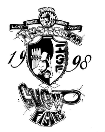 IGF INCARCERATED GHETTO FIGURES TRUTH LOVE PEACE FREEDOM JUSTICE logo