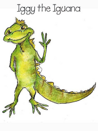 IGGY THE IGUANA logo