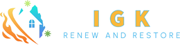 IGK RENEW AND RESTORE logo