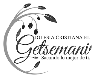 IGLESIA CRISTIANA EL GETSEMANI SACANDO LO MEJOR DE TI. logo