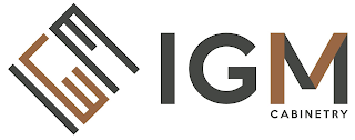 IGM CABINETRY logo