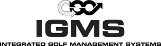 IGMS INTEGRATED GOLF MANAGEMENT SYSTEMS logo