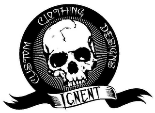 IGNENT CUSTOM CLOTHING DESIGNS logo