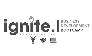 IGNITE BUSINESS DEVELOPMENT BOOTCAMP POWERED BY TDE logo