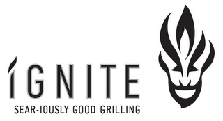 IGNITE SEAR-IOUSLY GOOD GRILLING logo