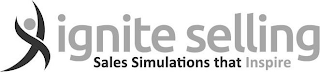 IGNITE SELLING SALES SIMULATIONS THAT INSPIRE logo