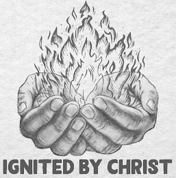 IGNITED BY CHRIST logo