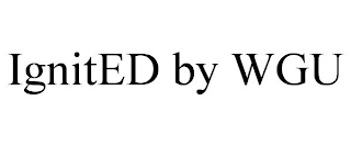 IGNITED BY WGU logo