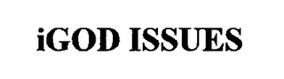 IGOD ISSUES logo