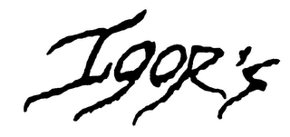 IGOR'S logo