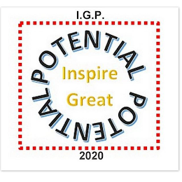 I.G.P. INSPIRE GREAT POTENTIAL POTENTIAL 2020 logo
