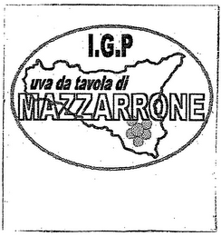 I.G.P. UVA DA TAVOLA DI MAZZARRONE logo