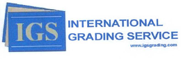 IGS INTERNATIONAL GRADING SERVICE WWW.IGSGRADING.COM logo