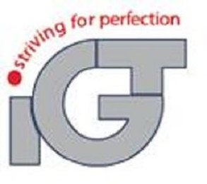 IGT STRIVING FOR PERFECTION logo
