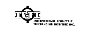 IGTI INTERNATIONAL GEOMETRIC TOLERANCING INSTITUTE INC. logo