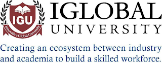 IGU INNOVATIVE GLOBAL UNIVERSITY IGLOBAL UNIVERSITY CREATING AN ECOSYSTEM BETWEEN INDUSTRY AND ACADEMIA TO BUILD A SKILLED WORKFORCE logo