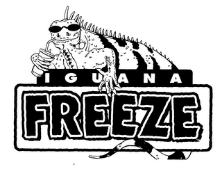 IGUANA FREEZE logo