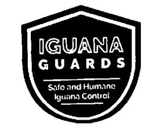 IGUANA GUARDS SAFE AND HUMANE IGUANA CONTROL logo