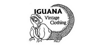 IGUANA VINTAGE CLOTHING logo