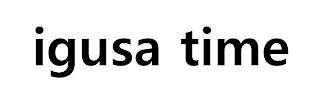IGUSA TIME logo