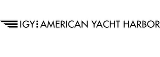 IGY AMERICAN YACHT HARBOR logo