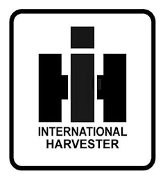 IH INTERNATIONAL HARVESTER logo
