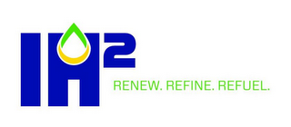 IH2 RENEW. REFINE. REFUEL. logo