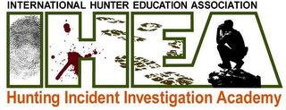 IHEA INTERNATIONAL HUNTER EDUCATION ASSOCIATION HUNTING INCIDENT INVESTIGATION ACADEMY logo
