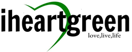 IHEARTGREEN LOVE,LIVE,LIFE logo
