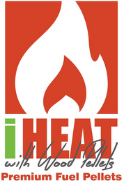 IHEAT WITH WOOD PELLETS PREMIUM FUEL PELLETS logo