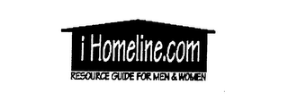 IHOMELINE.COM RESOURCE GUIDE FOR MEN & WOMEN logo