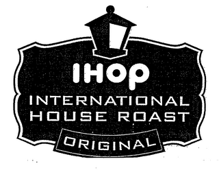 IHOP INTERNATIONAL HOUSE ROAST ORIGINAL logo