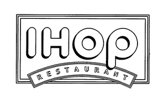 IHOP RESTAURANT logo