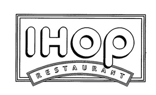 IHOP RESTAURANT logo