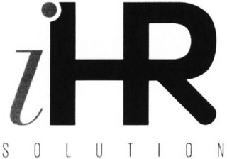 IHR SOLUTION logo
