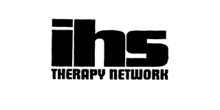 IHS THERAPY NETWORK logo