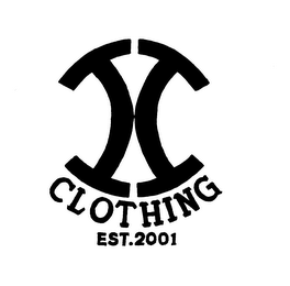II CLOTHING EST. 2001 logo