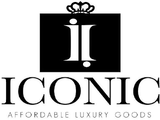 II ICONIC AFFORDABLE LUXURY GOODS logo