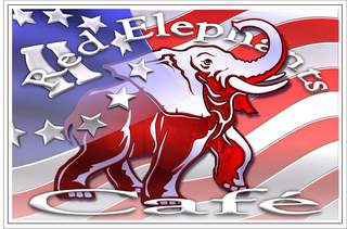 II RED ELEPHANTS CAFÉ logo