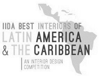 IIDA BEST INTERIORS OF LATIN AMERICA & THE CARIBBEAN AN INTERIOR DESIGN COMPETITION logo