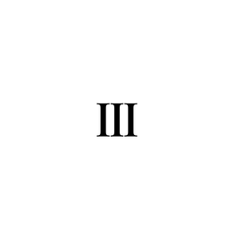 III logo