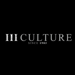 III CULTURE SINCE 1983 logo
