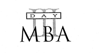 III DAY MBA logo
