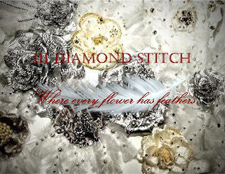 III DIAMOND STITCH WHERE EVERY FLOWER HAS FEATHERS logo
